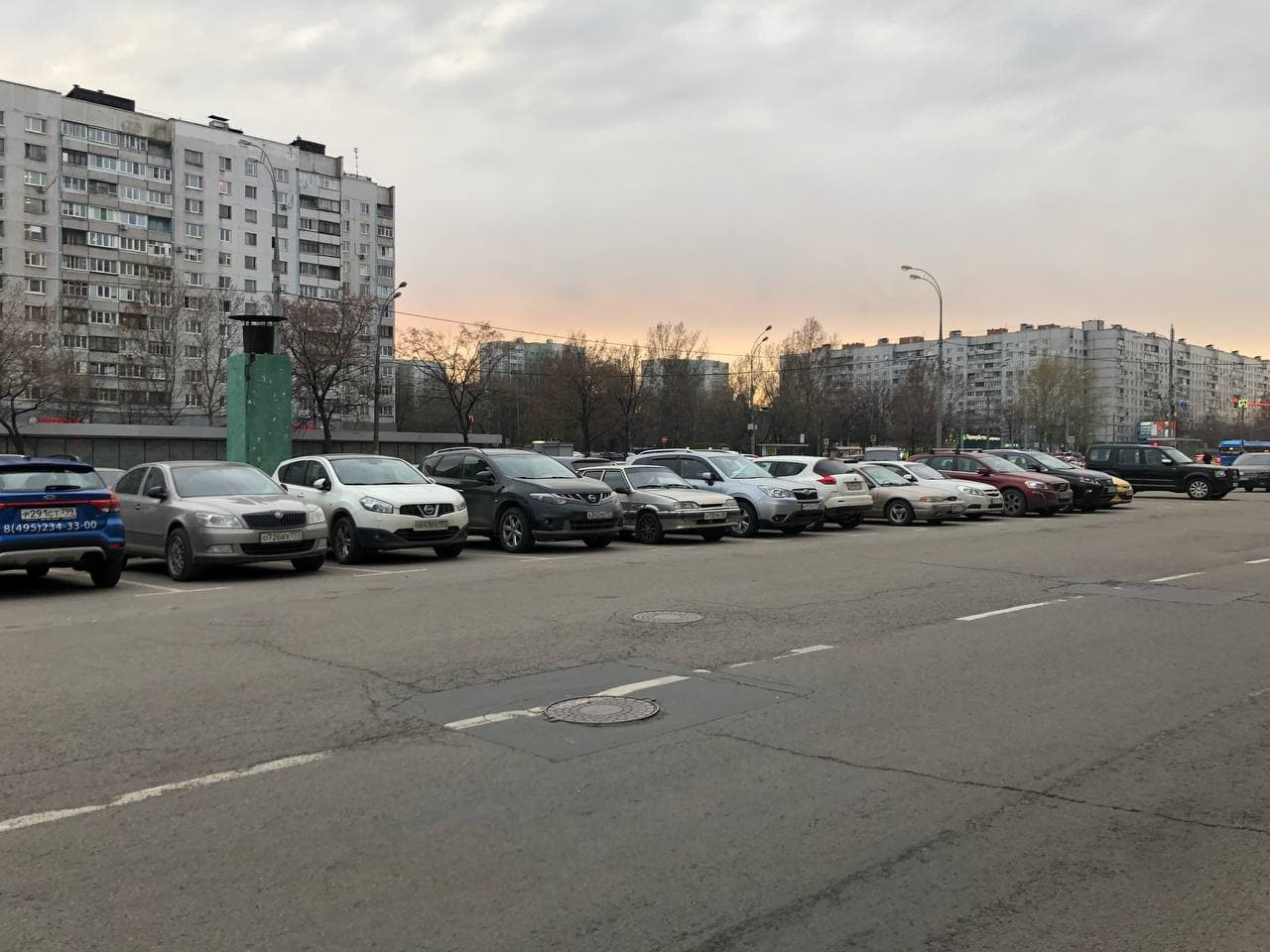 Перехватывающая парковка метро Алтуфьево