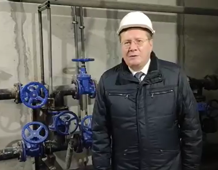 В ходе капремонта поликлиники на Корнейчука обновили канализацию