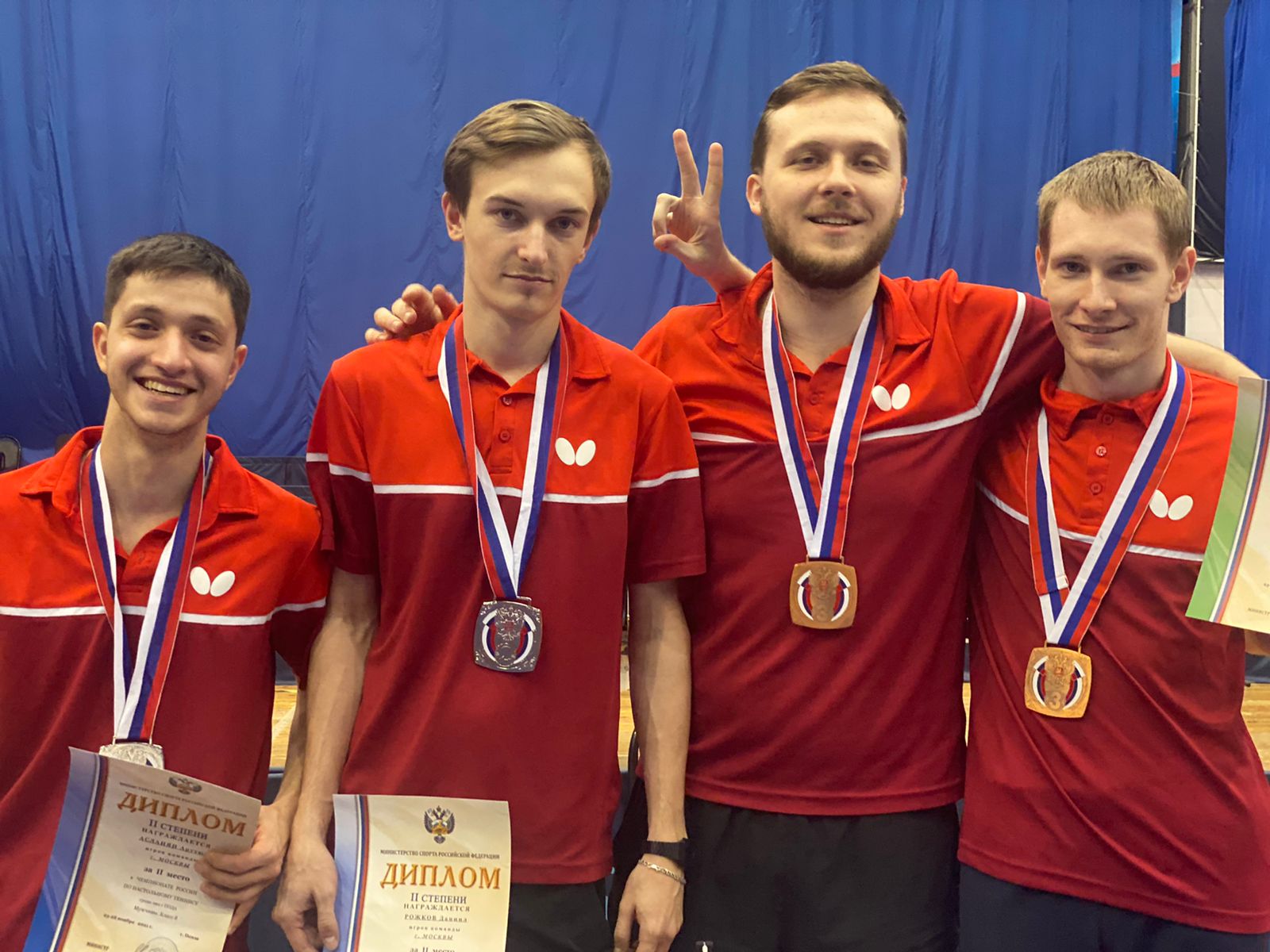 Юные теннисисты из Бибирева отличились на чемпионате России